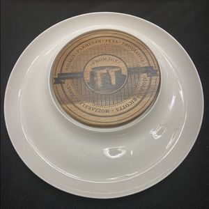 Ceramic Cheese Platter & Board